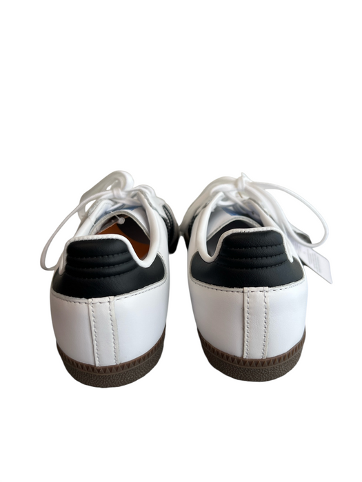 Adidas Shoe Size 35.5 White Leather 3 Stripe Lace Up Low Top Samba Shoes White / 35.5