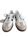 Adidas Shoe Size 35.5 White Leather 3 Stripe Lace Up Low Top Samba Shoes White / 35.5