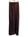 Veronica Beard Size 2 Burgundy Silk Blend Elastic Waist Satin Maxi Skirt Burgundy / 2