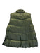 CH Carolina Herrera Size M Army Green Polyester Zip Front padded Jacket Army Green / M