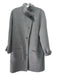 J Jill Size L Gray Wool Blend Button Coat Gray / L