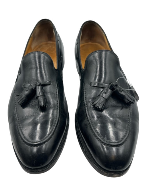 Aristocrat Shoe Size 11.5 Vintage Black Leather Solid Dress Men's Shoes Black / 11.5