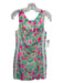 Lilly Pulitzer Size 00 Pink, Green & Blue Cotton Sleeveless Abstract Birds Dress Pink, Green & Blue / 00