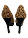 YSL Shoe Size 39 Brown & Beige Pony Hair Platform Cheetah Stiletto Pumps Brown & Beige / 39