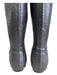 Hunter Shoe Size 8 Gray Rubber Embossed Rainboot knee high Boots Gray / 8