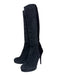 Stuart Weitzman Shoe Size 8.5 Gray Suede Round Toe Platform Elastic Back Boots Gray / 8.5