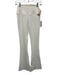 Splits 59 Size S White Nylon & Spandex Mid Rise Flare Leg Wide Waistband Pants White / S