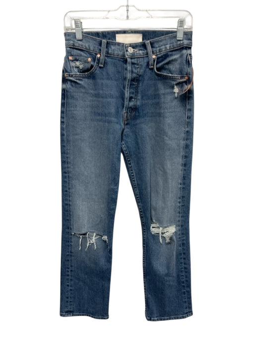 Mother Superior Size 26 Medium Wash Cotton Denim Button Fly High Rise Jeans Medium Wash / 26