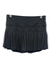Goldhinge Size L Black Polyester & Spandex Pleated Tennis Mini Skort Black / L