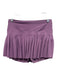 Goldhinge Size L Purple Polyester & Spandex Pleated Tennis Mini Skort Purple / L