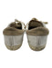 Golden Goose Shoe Size 39 White, Gold, Gray Leather Metallic Accent Sneakers White, Gold, Gray / 39