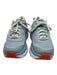 Hoka Shoe Size 9 Blue, Green, Orange Synthetic Knit Lace Up Logo Sneakers Blue, Green, Orange / 9