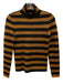 Alice + Olivia Size XS Gold & Black Wool Blend Stripe Metallic Thread Top Gold & Black / XS