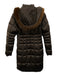 Searle Size 2 Dark Wash Polyester Long Sleeve Quilted Down Filling Hooded Coat Dark Wash / 2