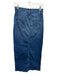 Mother Size 25 Medium Wash Cotton Denim High Rise Front Slit Whiskering Skirt Medium Wash / 25
