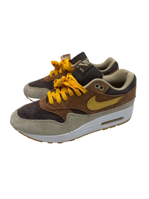 Nike Shoe Size 7.5 Brown & Beige Suede Lace Up Low Top Colorblock Sneakers Brown & Beige / 7.5