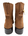 Dolce Vita Shoe Size 8.5 Brown Leather Upper Suede Elastic Ankle Pull Tab Boots Brown / 8.5
