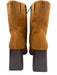 Sam Edelman Shoe Size 9.5 Tan Brown Leather Upper Suede Side Zip Ankle Boots Tan Brown / 9.5