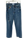 Pistola Size 26 Med Dark Wash Cotton Denim High Waist Button Fly Jeans Med Dark Wash / 26