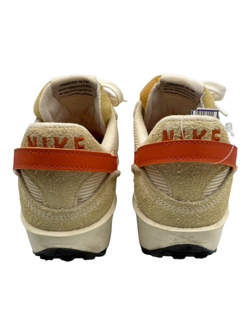 Nike Shoe Size 9 Tan & Orange Suede Lace Up Fabic Block Sneakers Tan & Orange / 9