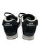 New Balance Shoe Size 8.5 Black & White Synthetic & Suede Lace Up Knit Sneakers Black & White / 8.5