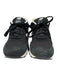 New Balance Shoe Size 8.5 Black & White Synthetic & Suede Lace Up Knit Sneakers Black & White / 8.5