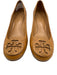 Tory Burch Shoe Size 9 Brown Leather Wedge Wood Logo Pumps Brown / 9