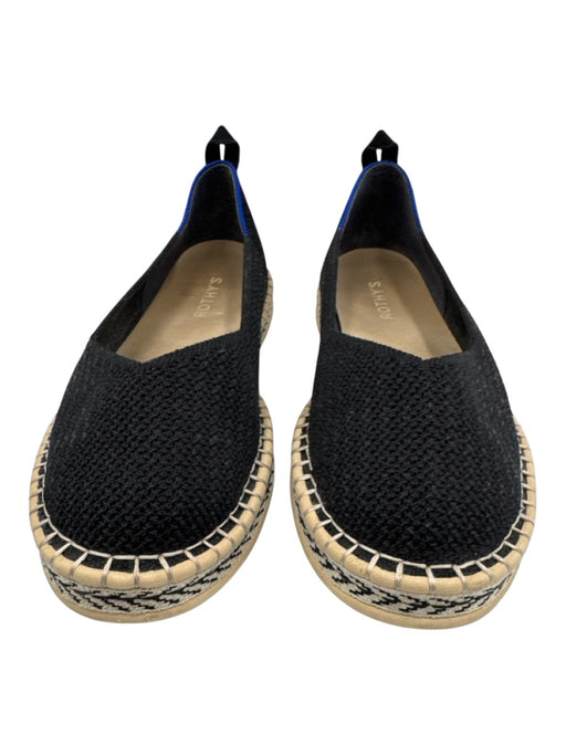 Rothy's Shoe Size 9 Black Synthetic Slip On Knit Flats Black / 9