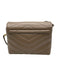 Saint Laurent Beige Leather Gold Tone Hardware Quilted Chevron Bag Beige