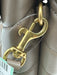 Saint Laurent Beige Leather Gold Tone Hardware Quilted Chevron Bag Beige