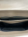 Saint Laurent Beige Leather Gold Tone Hardware Quilted Chevron Bag Beige