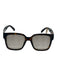 Givenchy Dark Brown Acetate Tortoiseshell Gradient Lens Square Flat Sunglasses Dark Brown