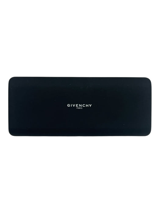 Givenchy Black Acetate Flat Top Gradient Lens Square Flat Sunglasses Black