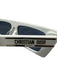 Christian Dior White Acetate Tinted Lens Rectangle Slim Flat Top Sunglasses White