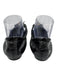 Valentino Garavani Shoe Size 39.5 Black Patent Leather Bow detail Logo Flats Black / 39.5