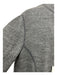 Armani NWT Size 58 Gray Wool Blend Herringbone Mandarin Collar Men's Jacket Gray / 58