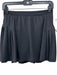 Spanx Size 12 Black Poly Elastic Waist Paneled Athletic Skort Black / 12