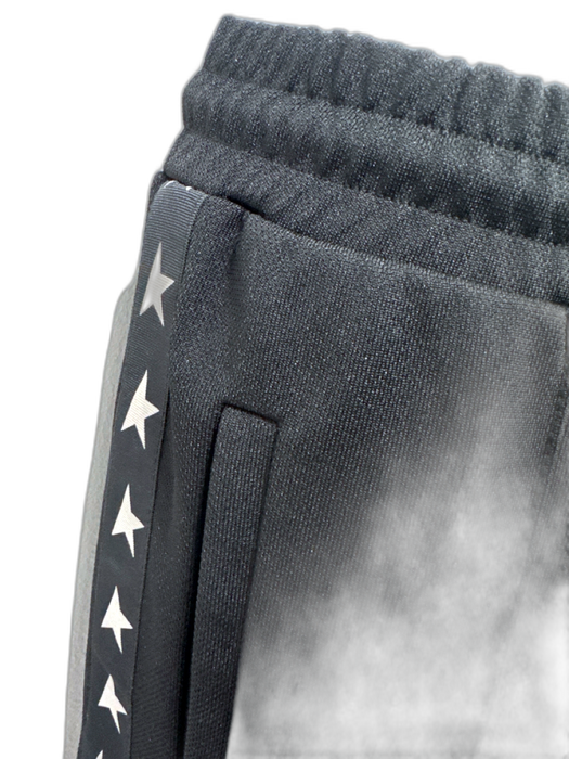 Golden Goose Size M Black & White Polyester stars Drawstring Waist Track Pants Black & White / M