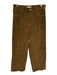 Celine Size 30 Brown Cotton Corduroy High Rise 5 Pocket Straight Pants Brown / 30