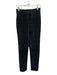 Akris Punto Size 4/6 Black & Silver Polyacrylic Blend Elastic Waist Pant Set Black & Silver / 4/6