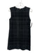 Akris Punto Size 4/6 Black & Silver Polyacrylic Blend Elastic Waist Pant Set Black & Silver / 4/6