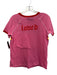 Gucci Size S Pink, Red, Multi Cotton Short Sleeve Rainbow Sequins T Shirt Top Pink, Red, Multi / S