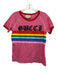 Gucci Size S Pink, Red, Multi Cotton Short Sleeve Rainbow Sequins T Shirt Top Pink, Red, Multi / S