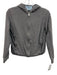 Prada Size XS Gray Cotton & Elastane Hood Heathered Zip Up Jacket Gray / XS