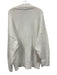IRO Size M Cream White Cotton & Polyamide Buttons Rib Knit Oversize Cardigan Cream White / M