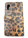 Dolce & Gabbana Brown, Red & Green Leather applique Animal Roses Phone Case Brown, Red & Green