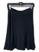 A.L.C. Size S Black Rayon Blend Elastic Waist Knit Skirt Black / S