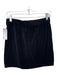 Rag & Bone Size 4 Black Cotton Velvet Zip Front Zip Detail Skirt Black / 4