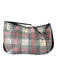 Stella McCartney Red, Green, Yellow Wool Vegan Leather Plaid Pleated Bag Red, Green, Yellow / Large