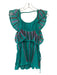 M Missoni Teal Green Purple Knit top sz 40 Teal Green / 40